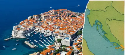 Dubrovnik történelmi városa és tengerpartja