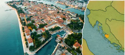 Zadar és a dalmát tengerpart
